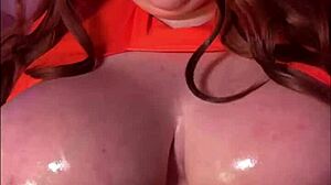 Oiled Titty Fuck