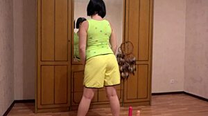 Brunette Anal Masturbation