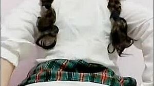 Teen Uniform Anal Creampie