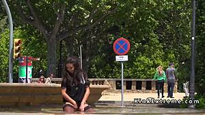 Public Gangbang Hottie