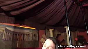 innocent casting striptease