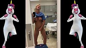 Blonde Creampie Surprise?