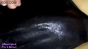 Slippery swimsuit session