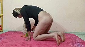 Cucumber Ass Insertion