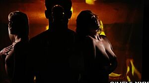 Sensual Threesome Play