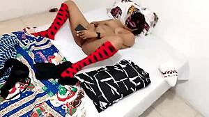 Provocative Self Caress