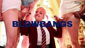 British Teen Cumshot