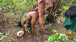 Young Guy Fucks Outdoors