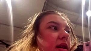 Wet taxi masturbation?