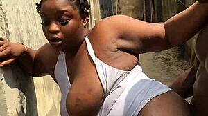 baddie fucked outdoor