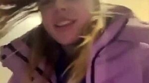 Wet taxi masturbation?