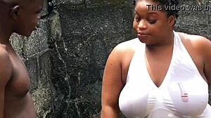 baddie fucked outdoor