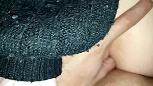 Pounding wife's white ass