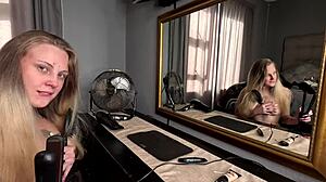 curvy blonde naked prep