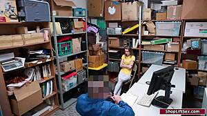 dominating petite thief