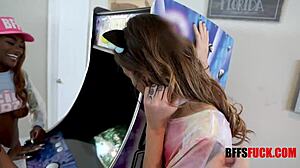 Arcade sluts gangbang