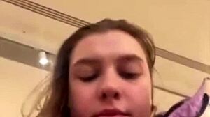 Wet taxi masturbation?