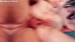 Submissive anal orgasm