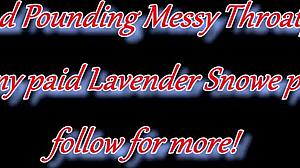 Goth Slut Squirting Facefuck