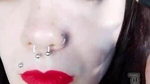 hot brunette backstage