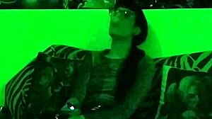 Goth Mistress Smoking