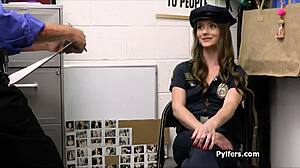 hottie cop fucked