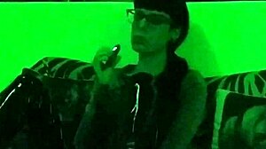 Goth Mistress Smoking