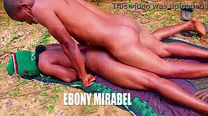 African pornstar roadside fuck