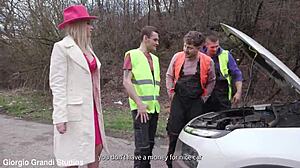 Barbie Rough Anal Gangbang