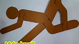 Naughty Brunette Group Sex