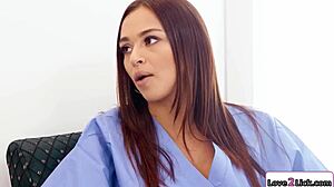 Nurses Finger Patient