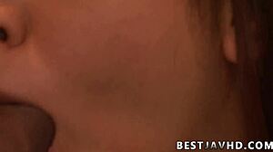 Busty Aoi Blowjob Threesome