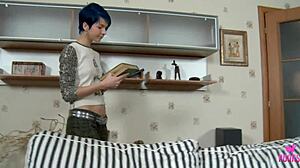 Cutie Shows Cowgirl Skills