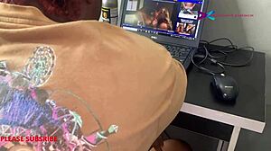 Ebony Squirting Orgasm