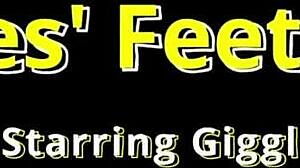 feet rubbing hot rock?