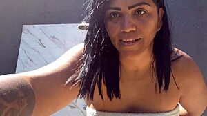 banho peladinha quintal