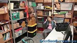 Shoplifter Cummed