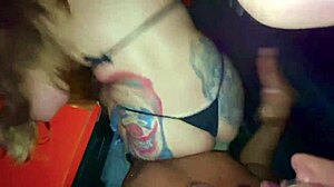 blonde rides with strangers