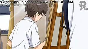 Teen Footjob Classroom Fetish