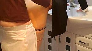 Quick Brunette Pussy Fuck