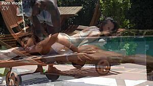 Interracial DP Threesome