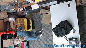 Shoplifter Cummed