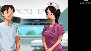 Hospital Nurse Moment