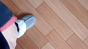 Thrilling Office Masturbation