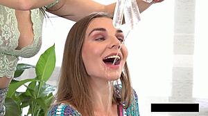 Playful Watering Session