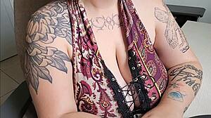 Office Friend's Big Tits