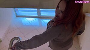 Risky Toilet Sex Caught