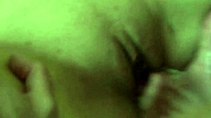 Brunette Eats Blonde Ass