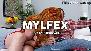 Redhead Housewife Satisfies Friend