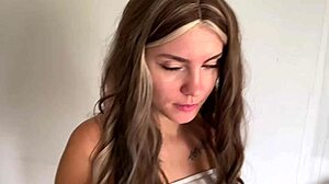 Hard Cock Replaces Vibrator